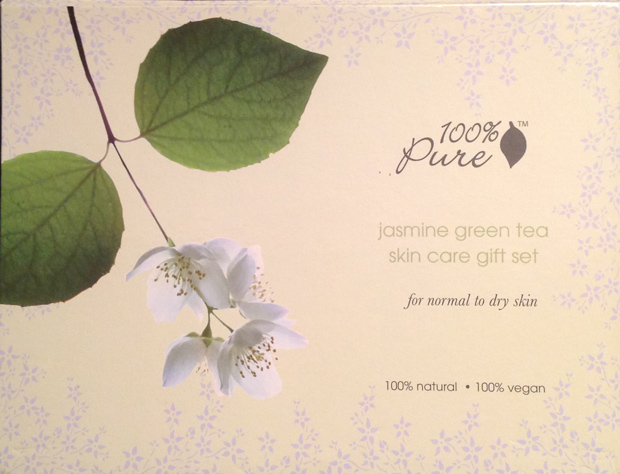 100% Pure Jasmine Green Tea Skincare Set