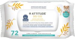 ATTITUDE SENSITIVE SKIN BABY WIPES