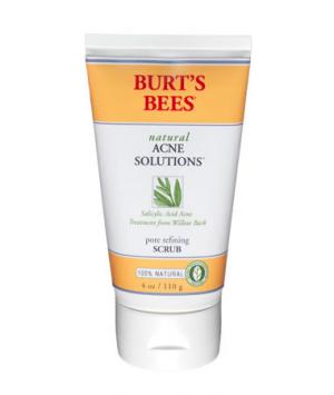 BURTS BEES ACNE SOLUTIONS PORE REFINING SCRUB