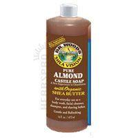 DR WOODS ALMOND SOAP WITH SHEA