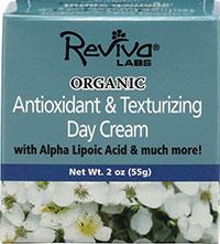 REVIVA LABS ORGANIC ANTIOXIDANT AND TEXTURIZING DAY CREAM