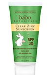 BABO BOTANICALS CLEAR ZINC SUNSCREEN SPF 30