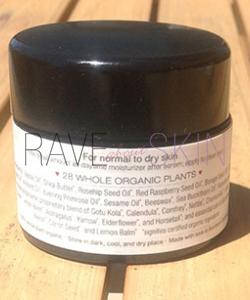 LAUREL WHOLE PLANT ORGANICS FACIAL BALM TRANSFORM DAILY BACK LABEL