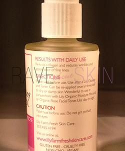 REJUVENATING SEVEN FACIAL OIL TREATMENT SIDE LABEL