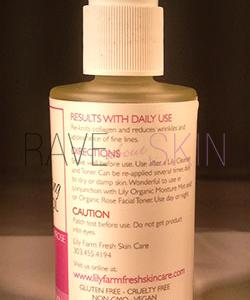 REJUVENATING SEVEN FACIAL OIL TREATMENT SIDE LABEL